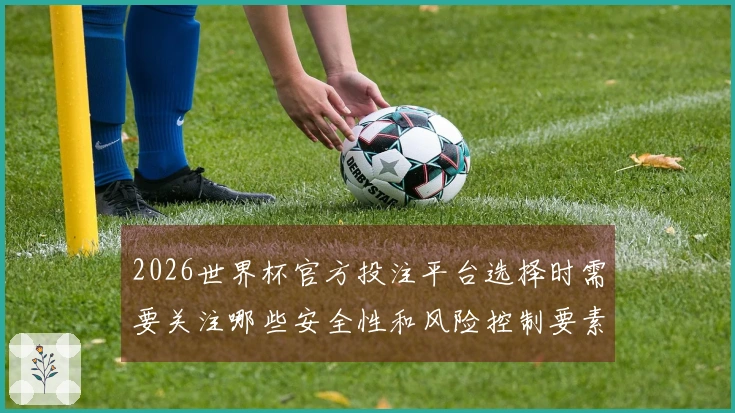2026世界杯官方投注平台选择时需要关注哪些安全性和风险控制要素