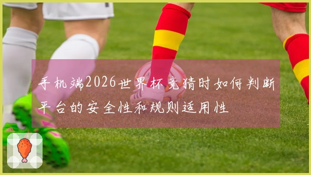 手机端2026世界杯竞猜时如何判断平台的安全性和规则适用性